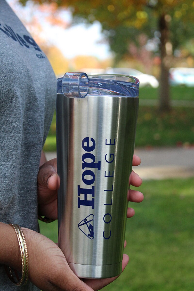 Tervis Hope Peace Gratitude Made In USA Double Walled Insulated Tumbler Travel Cup Keeps Drinks Cold Hot 16oz Clear
